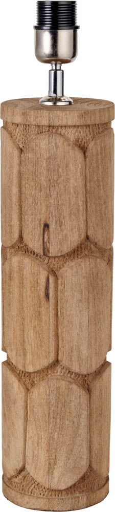 Pacific Aurelia Embossed Natural Wood Tall Table Lamp 30-966-BO - Image 7
