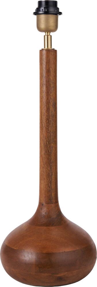 Pacific Toma Oiled Wood Tall Neck Table Lamp 30-976-BO - Image 7