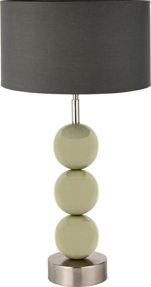 Pacific Sofia Sage and Silver Enamel 3 Ball Table Lamp 30-982-BO - Image 2