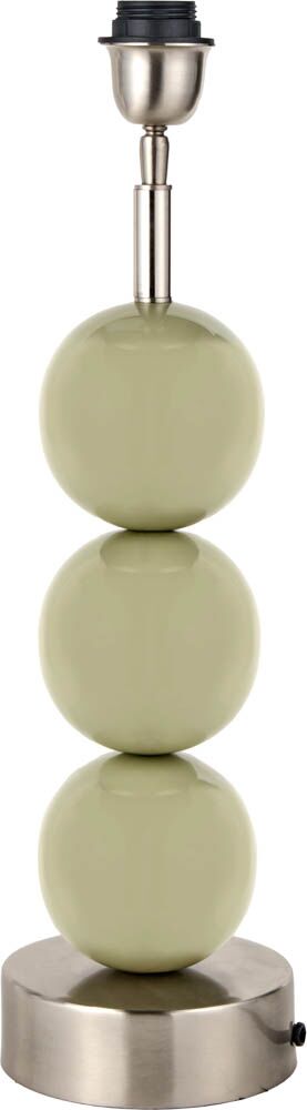 Pacific Sofia Sage and Silver Enamel 3 Ball Table Lamp 30-982-BO - Image 3