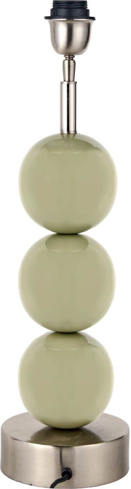 Pacific Sofia Sage and Silver Enamel 3 Ball Table Lamp 30-982-BO - Image 4