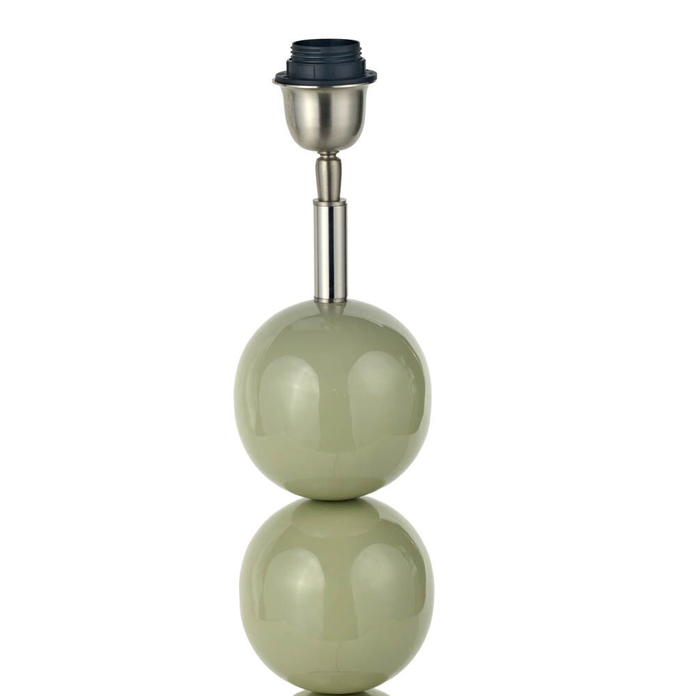 Pacific Sofia Sage and Silver Enamel 3 Ball Table Lamp 30-982-BO - Image 5