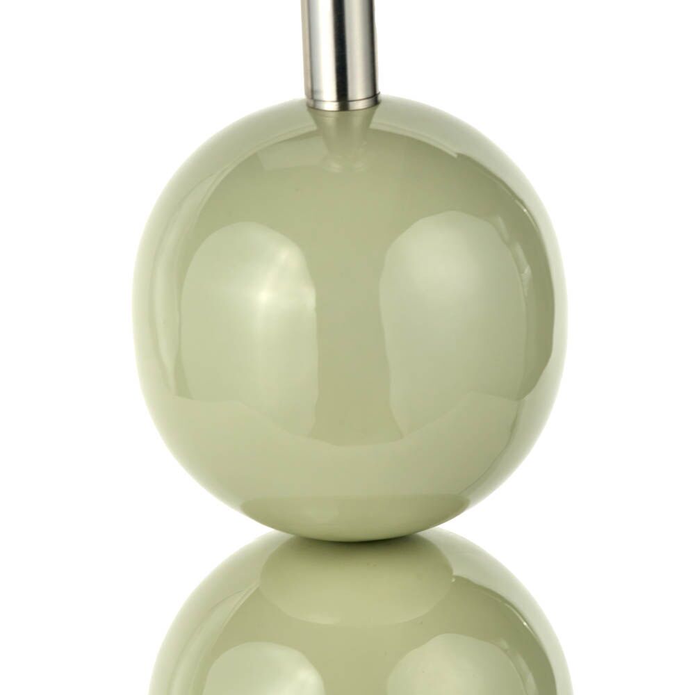 Pacific Sofia Sage and Silver Enamel 3 Ball Table Lamp 30-982-BO - Image 7