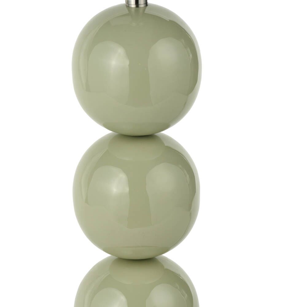 Pacific Sofia Sage and Silver Enamel 3 Ball Table Lamp 30-982-BO - Image 9