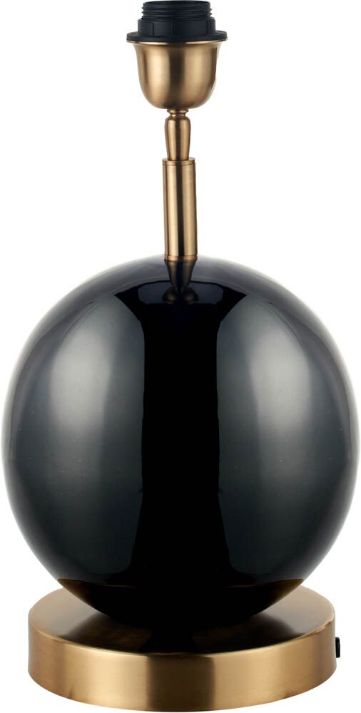 Pacific Sofia Black and Gold Enamel Table Lamp 30-983-BO - Image 7