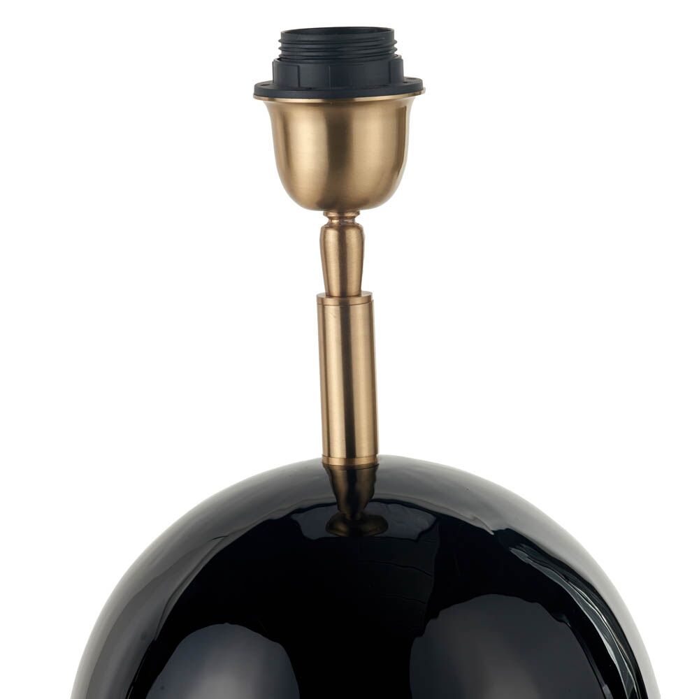 Pacific Sofia Black and Gold Enamel Table Lamp 30-983-BO - Image 9