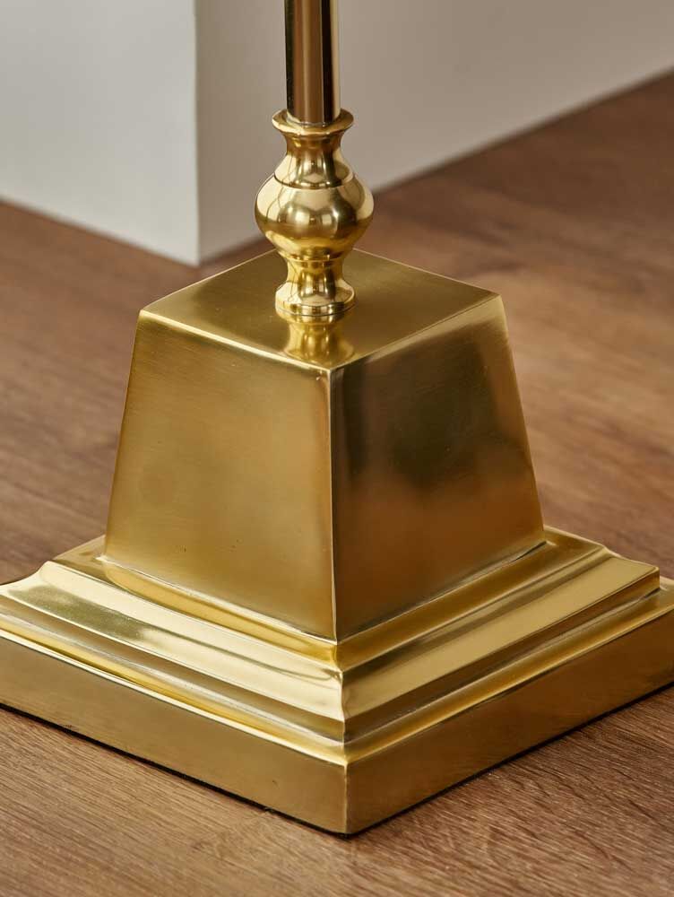 Pacific Claudius Gold Metal Stick Floor Lamp 32-171-BO - Image 2