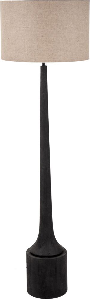 Pacific Marin Black Wood Tall Neck Floor Lamp 32-175-BO - Image 7
