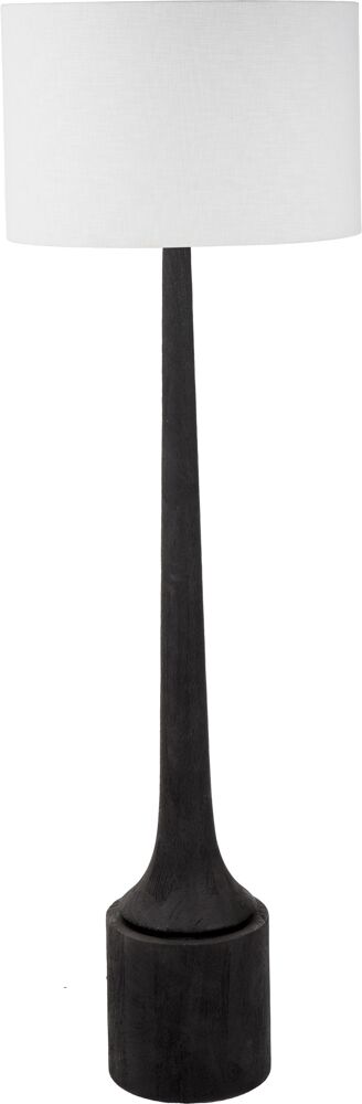 Pacific Marin Black Wood Tall Neck Floor Lamp 32-175-BO - Image 8