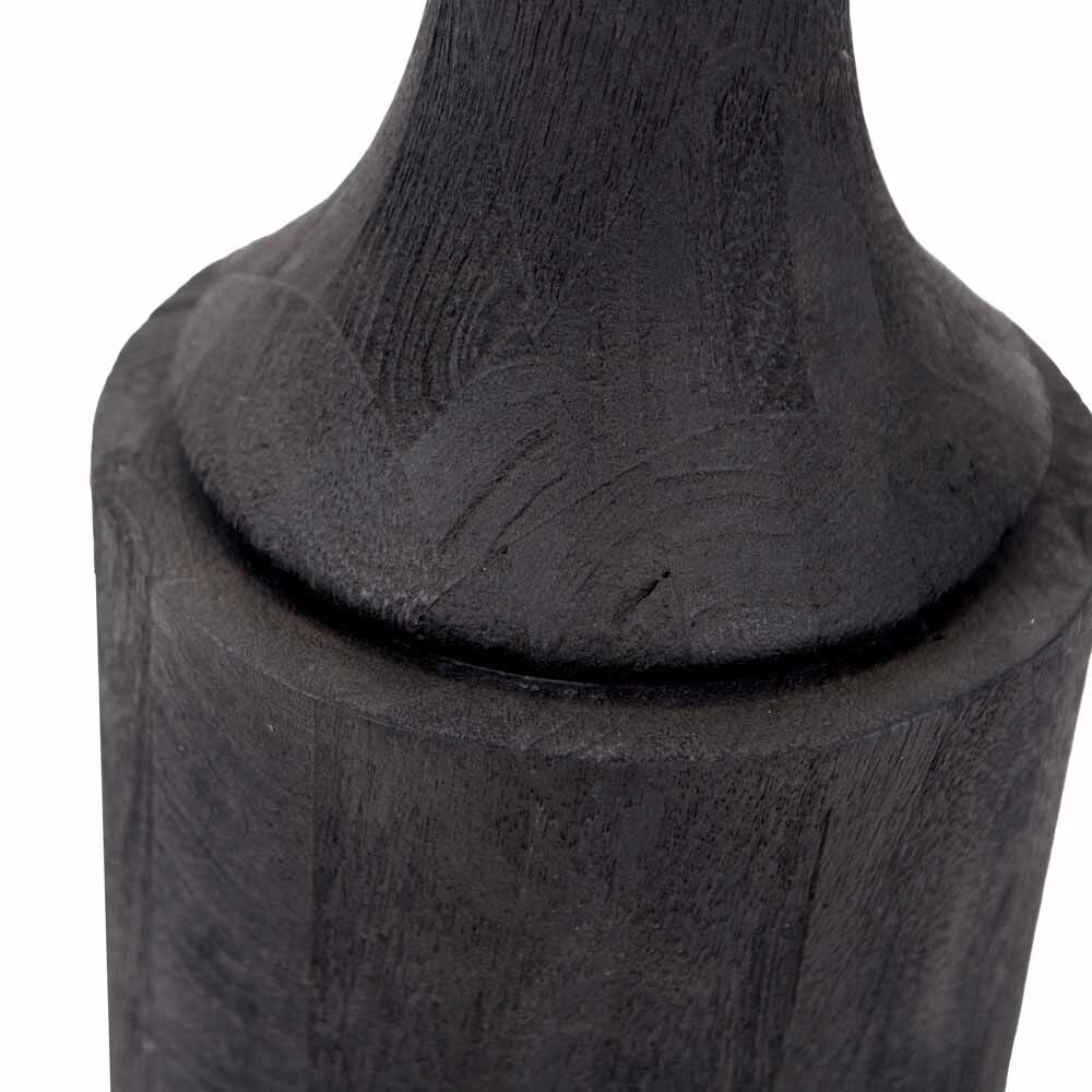 Pacific Marin Black Wood Tall Neck Floor Lamp 32-175-BO - Image 14