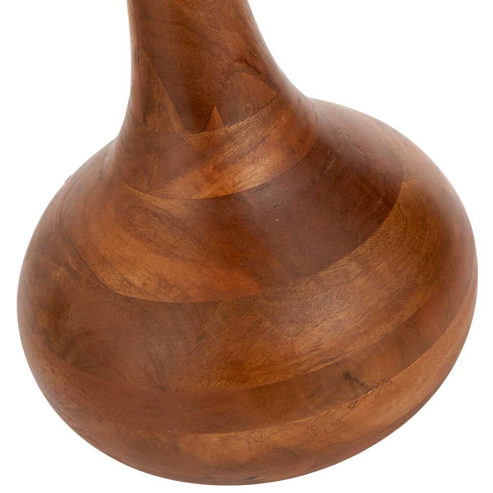 Pacific Toma Oiled Wood Tall Neck Floor Lamp 32-176-BO - Image 15