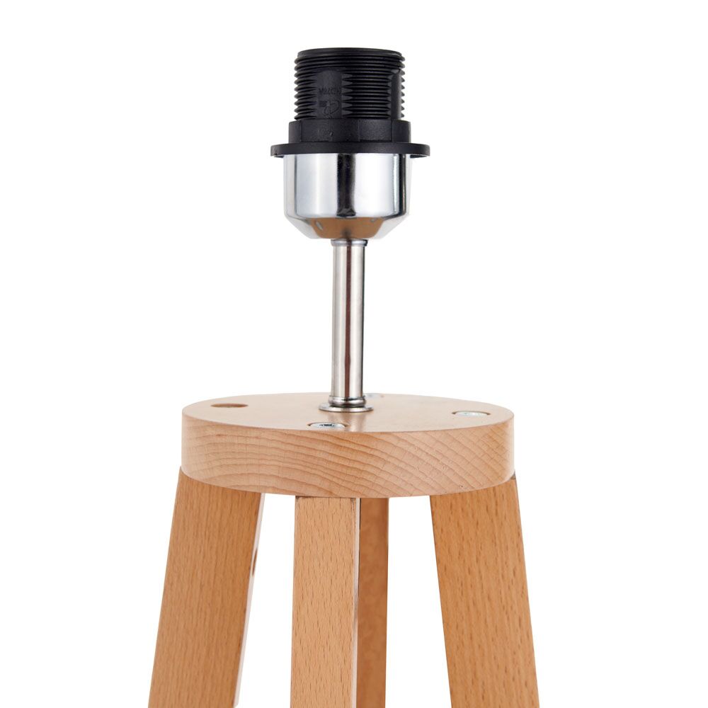 Pacific Whitby Natural Wood Tapered 4 Post Floor Lamp 32-181-BO - Image 18