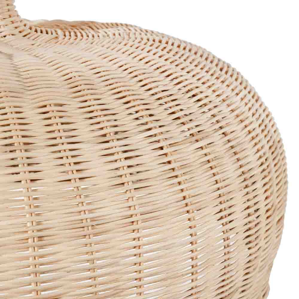 Pacific Caswell Natural Rattan Dome Pendant 33-074 - Image 5