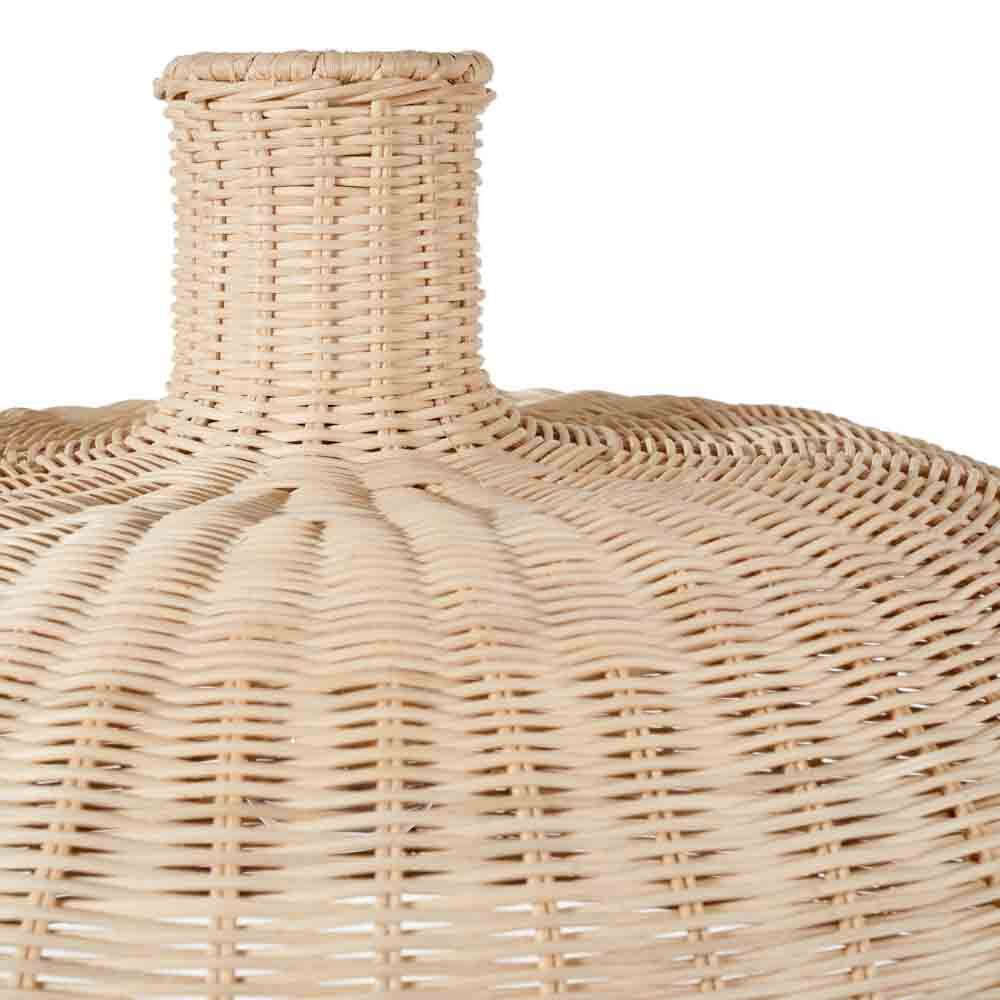 Pacific Caswell Natural Rattan Dome Pendant 33-074 - Image 6