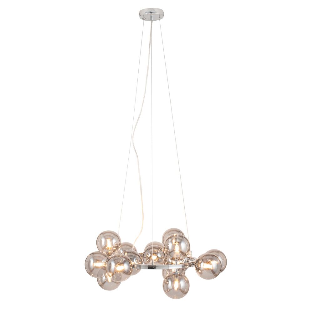 Pacific Vecchio Lustre Glass Ball and Gold Metal Pendant 35-284 - Image 2
