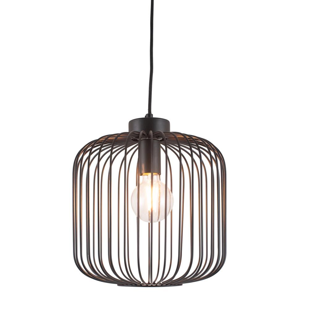 Pacific Dania Matt Black Metal Wire Pendant 35-299 - Image 4