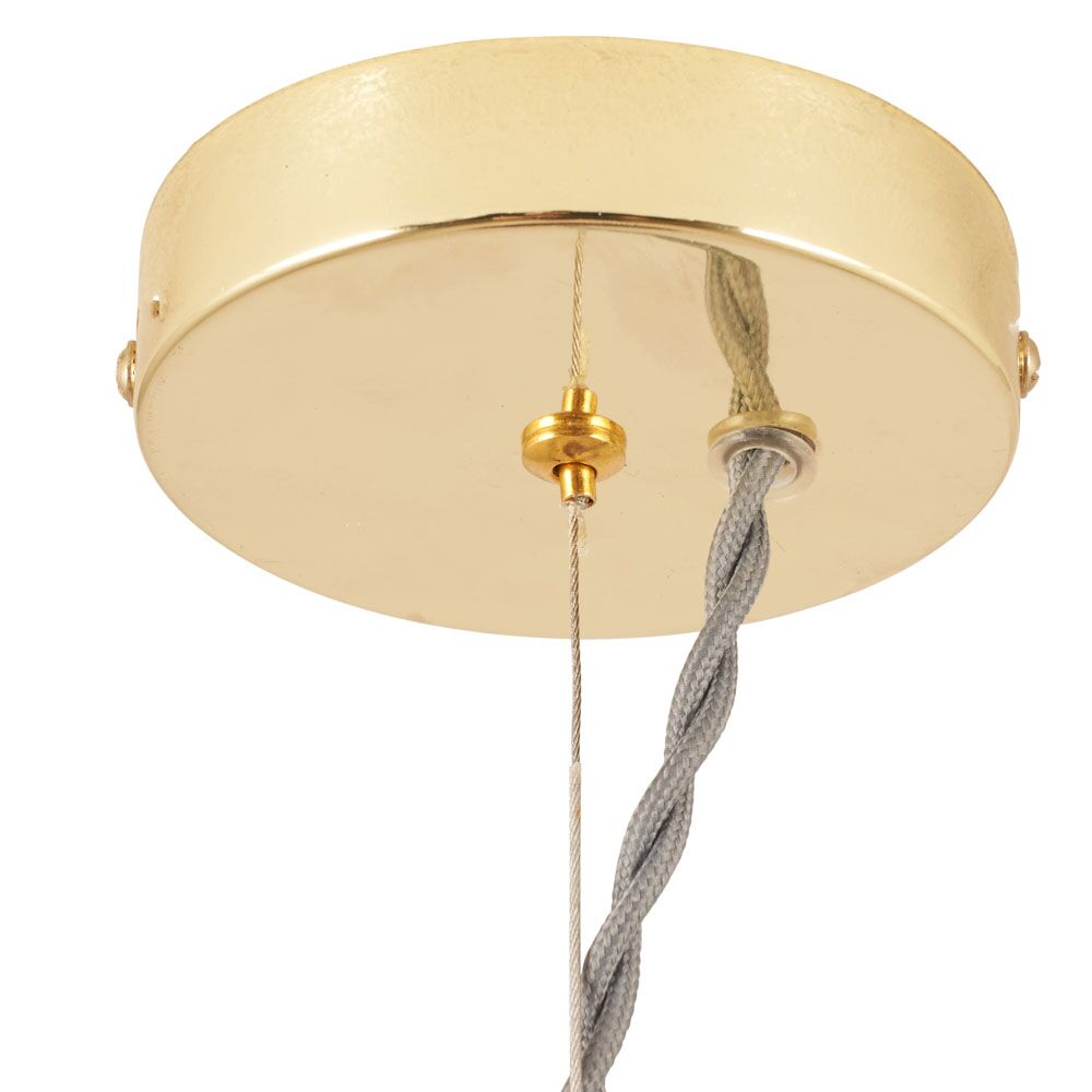 Pacific Anke Matt Mulberry Domed Metal Pendant 35-374 - Image 4