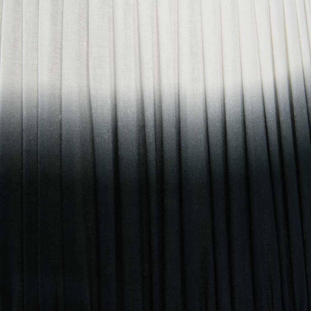 Pacific Scallop 40cm Black Ombre Soft Pleated Tapered Shade 36-059-16BK - Image 5