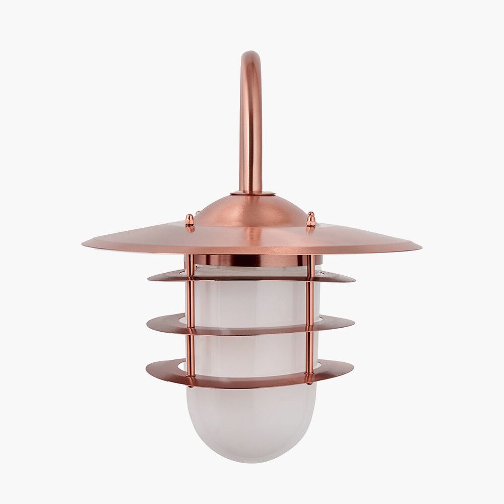 Pacific Centauri Copper Metal and Opaque Glass Wall Light 40-037 - Image 2