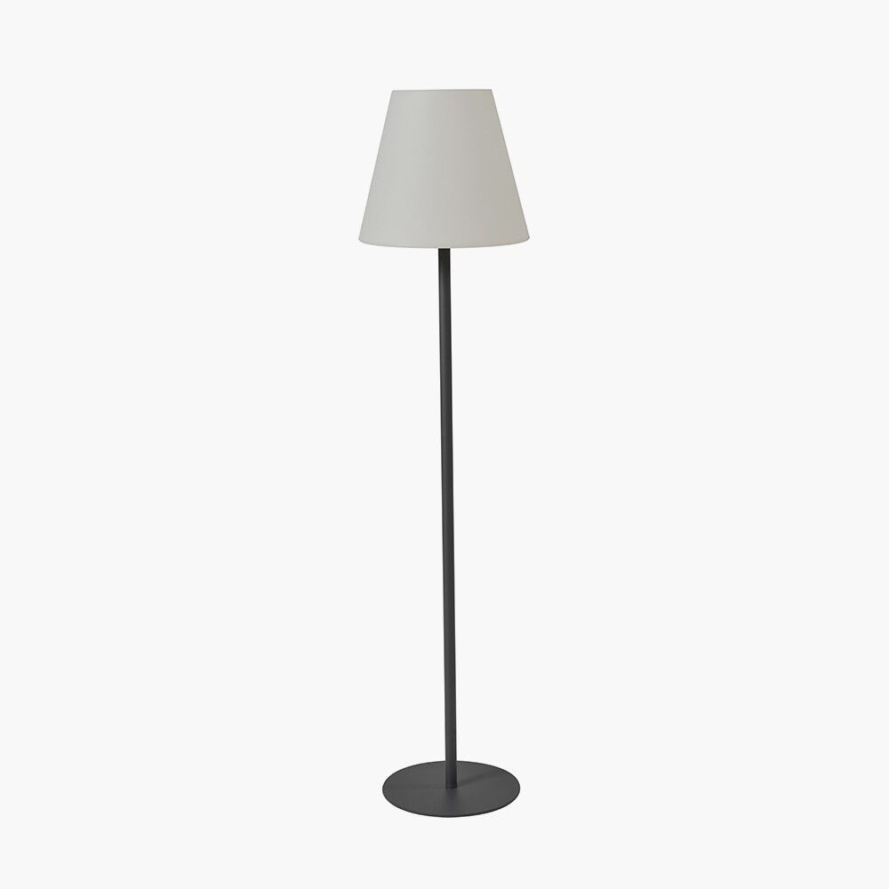 Pacific Grey Metal Outdoor Floor Lamp 40-059 - Image 2