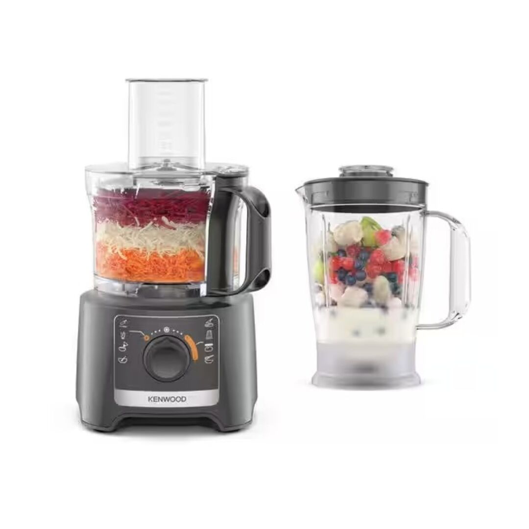Kenwood FDP31.170GY MultiPro Compact 800 Watts Food Processor & Blender