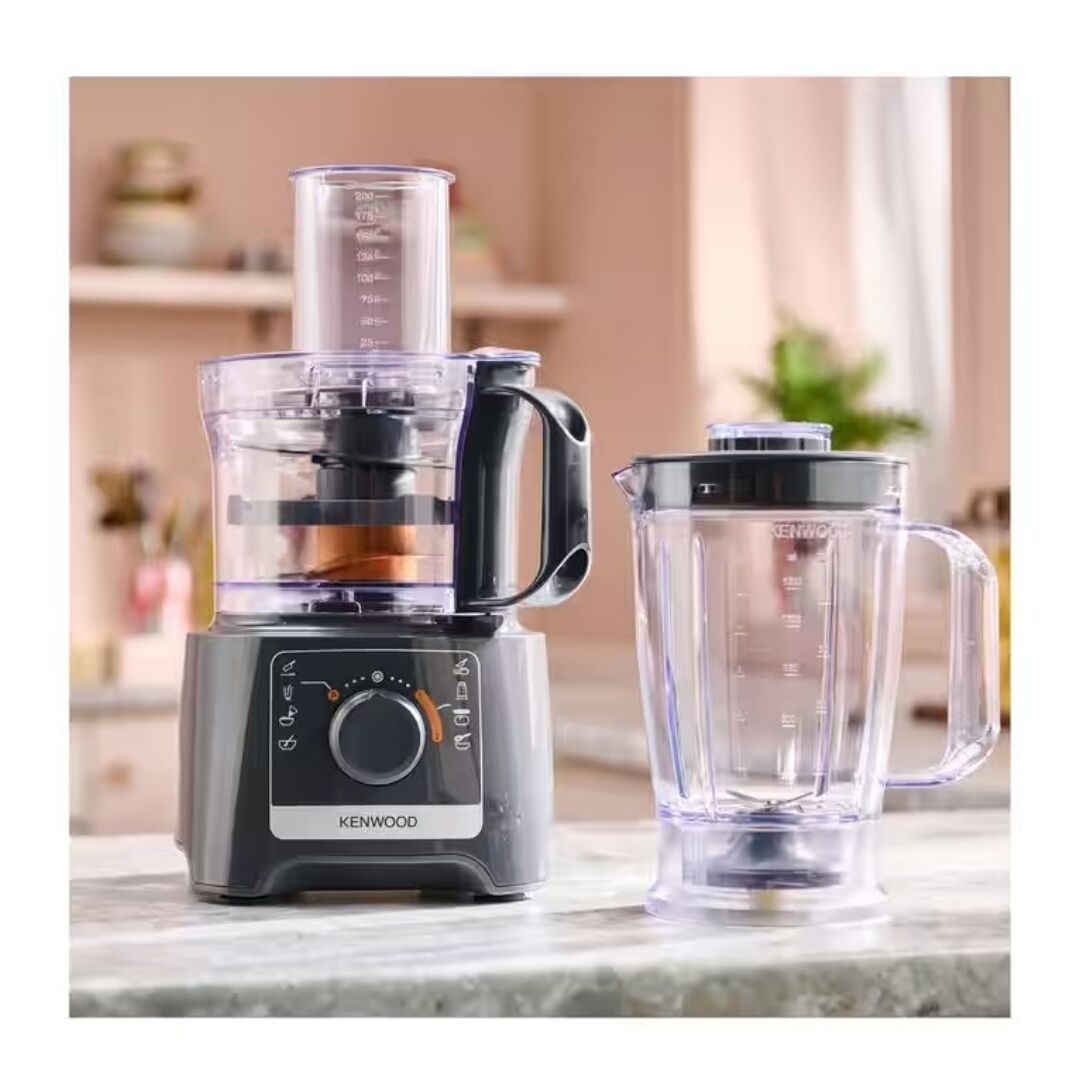 Kenwood FDP31.170GY MultiPro Compact 800 Watts Food Processor & Blender - Image 4