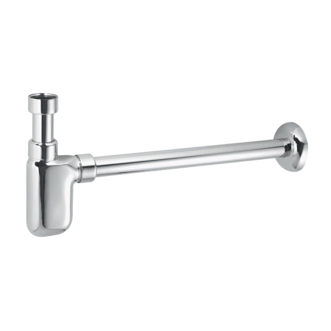 McAlpine Basin Kit with Plastic Bottle Trap - Chrome