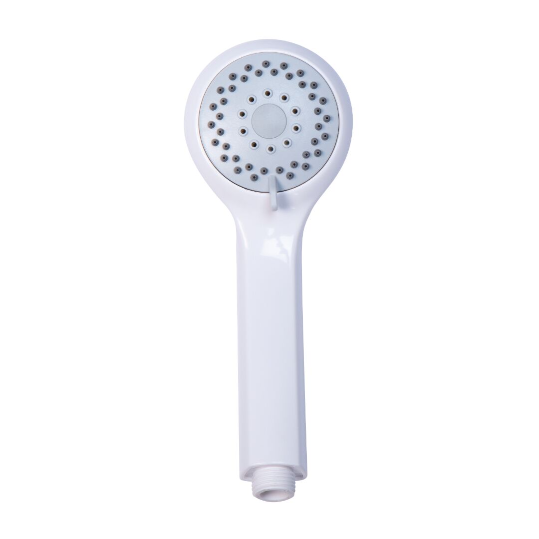 Croydex Amalfi Three Function Shower Handset - White