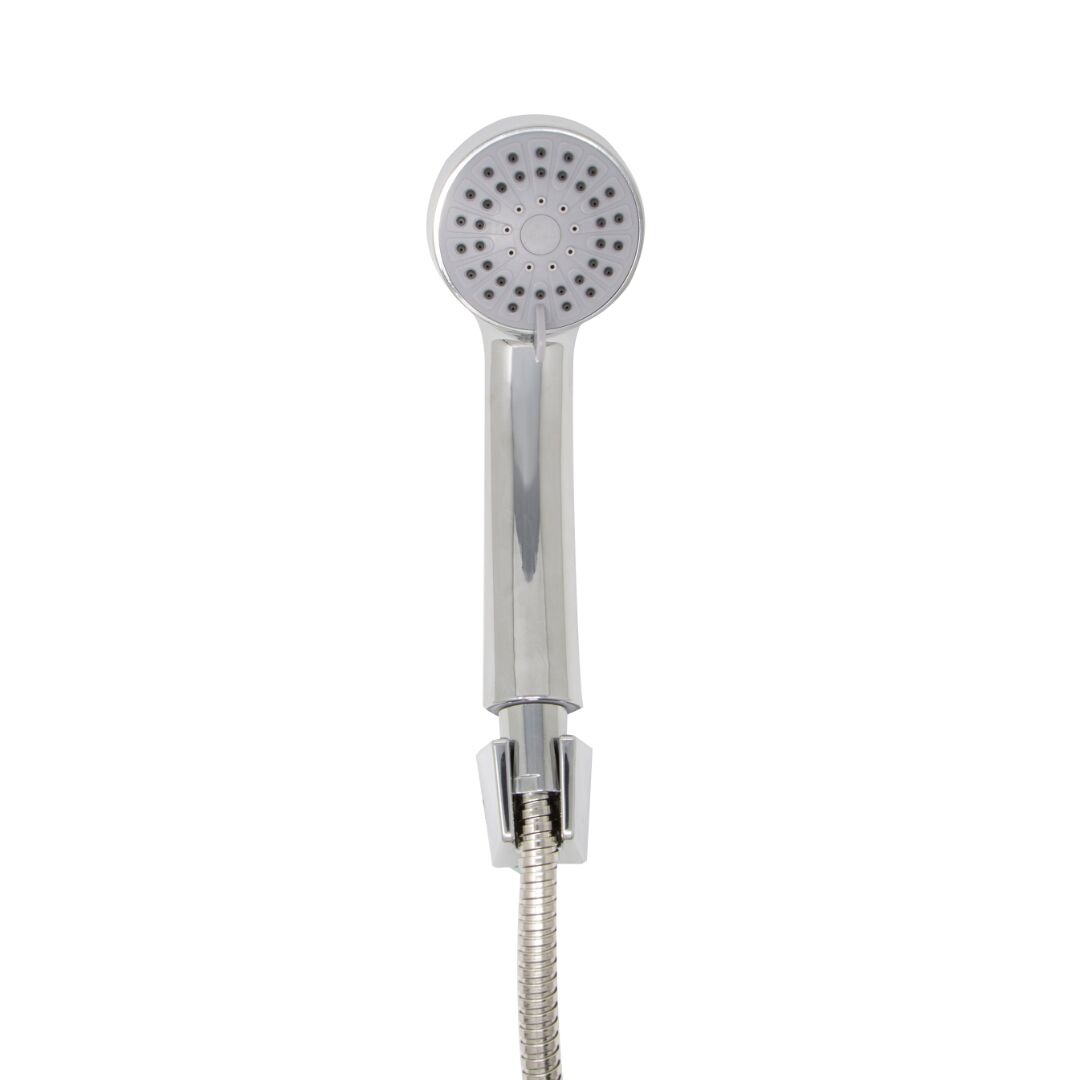 Croydex Amalfi Three Function Shower Set & Bracket - Chrome