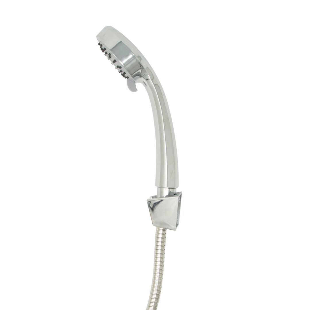 Croydex Amalfi Three Function Shower Set & Bracket - Chrome - Image 2