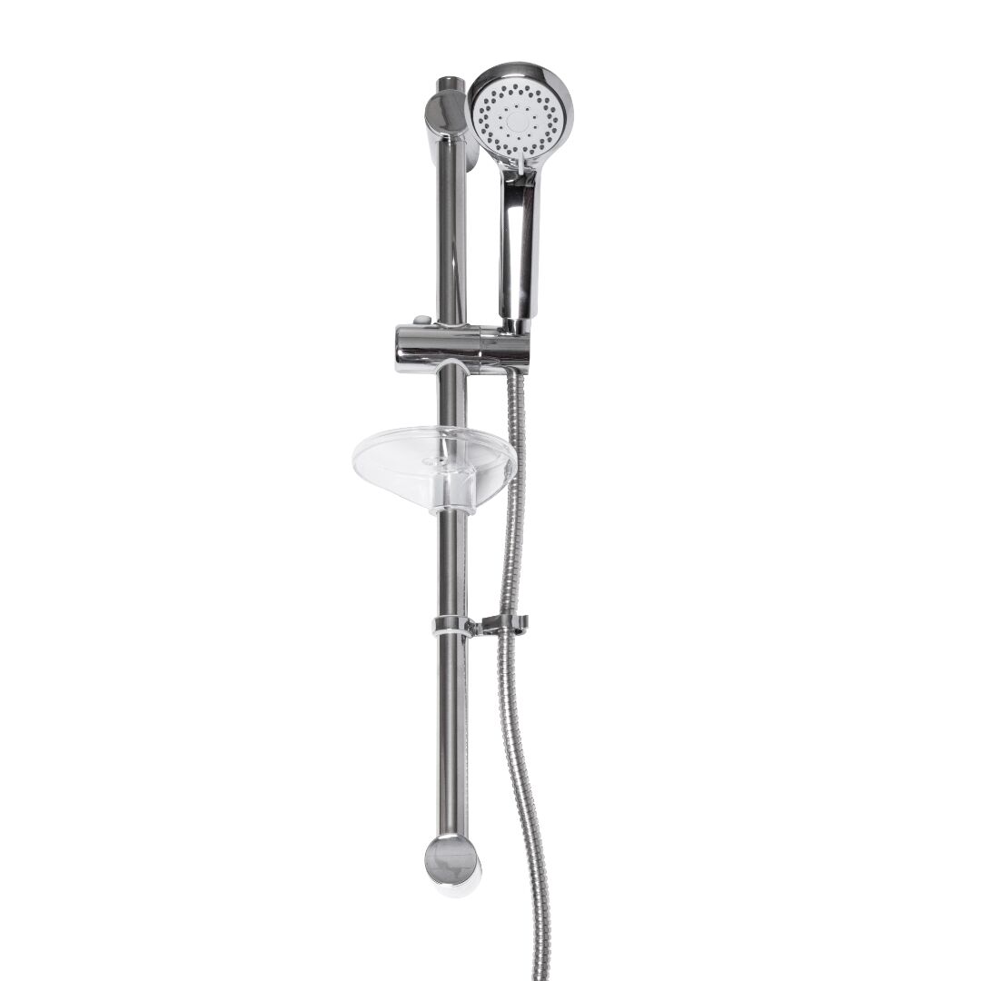 Croydex Amalfi Three Function Shower Set - Chrome