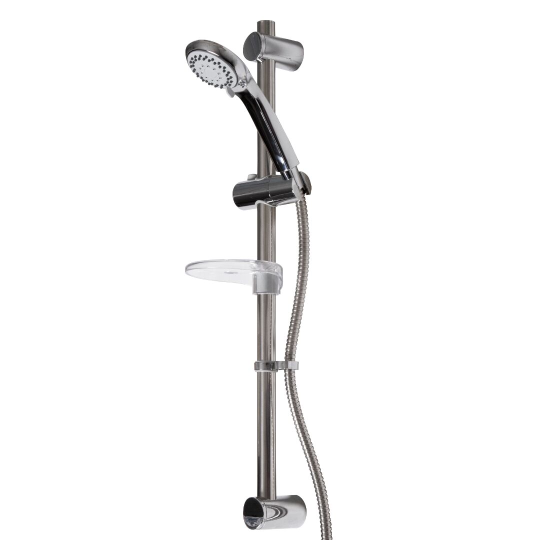 Croydex Amalfi Three Function Shower Set - Chrome - Image 2