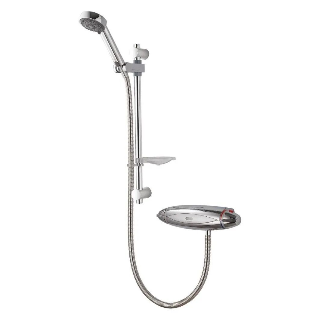 Aqualisa Colt Shower Mixer With Adjustable Head - Chrome