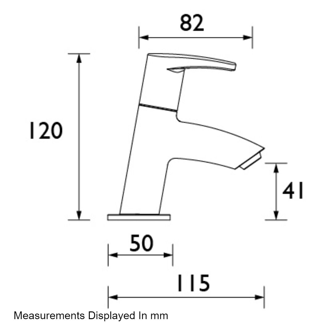 Bristan Orta Basin Taps - Chrome - Image 2