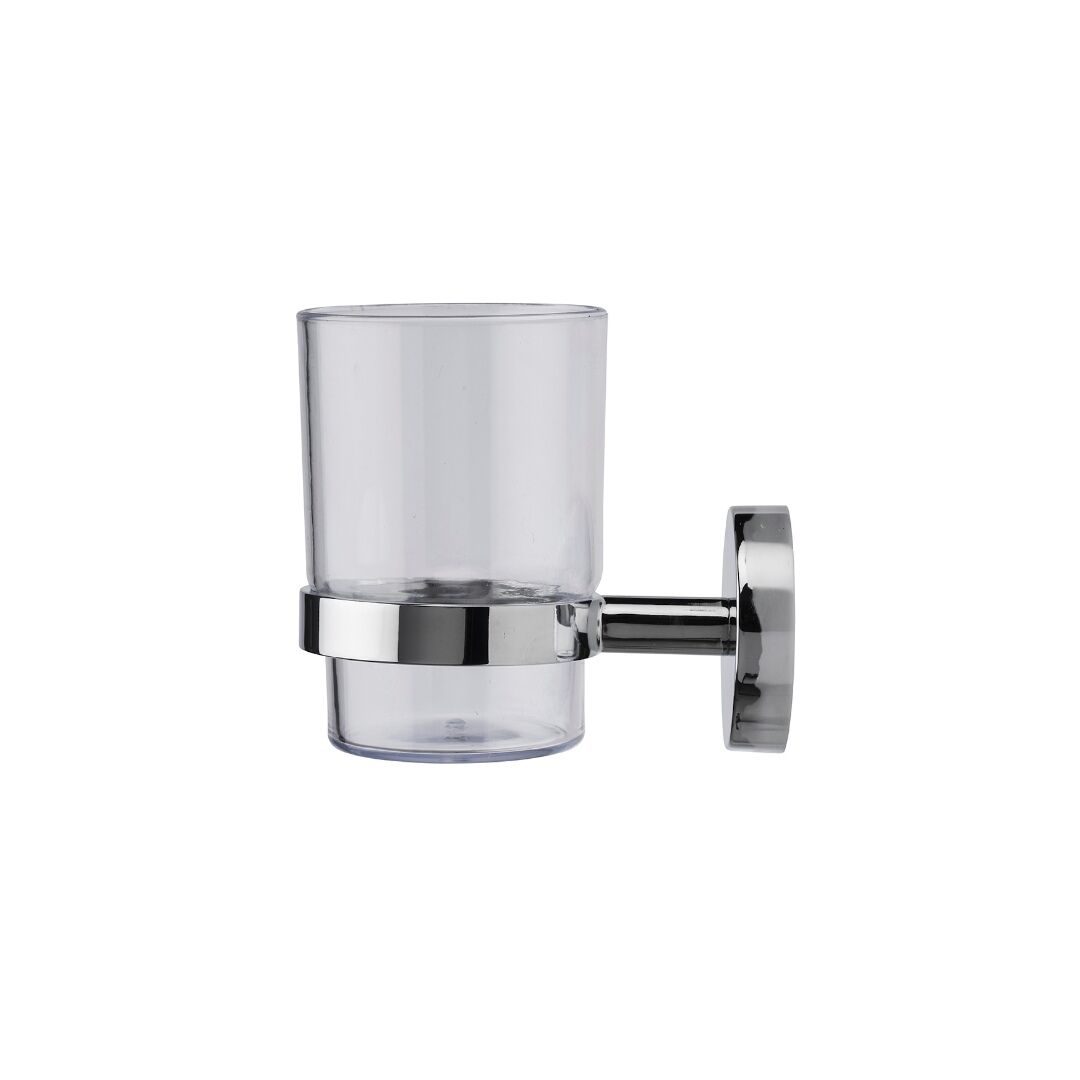 Croydex Romsey Tumbler & Holder - Chrome - Image 2