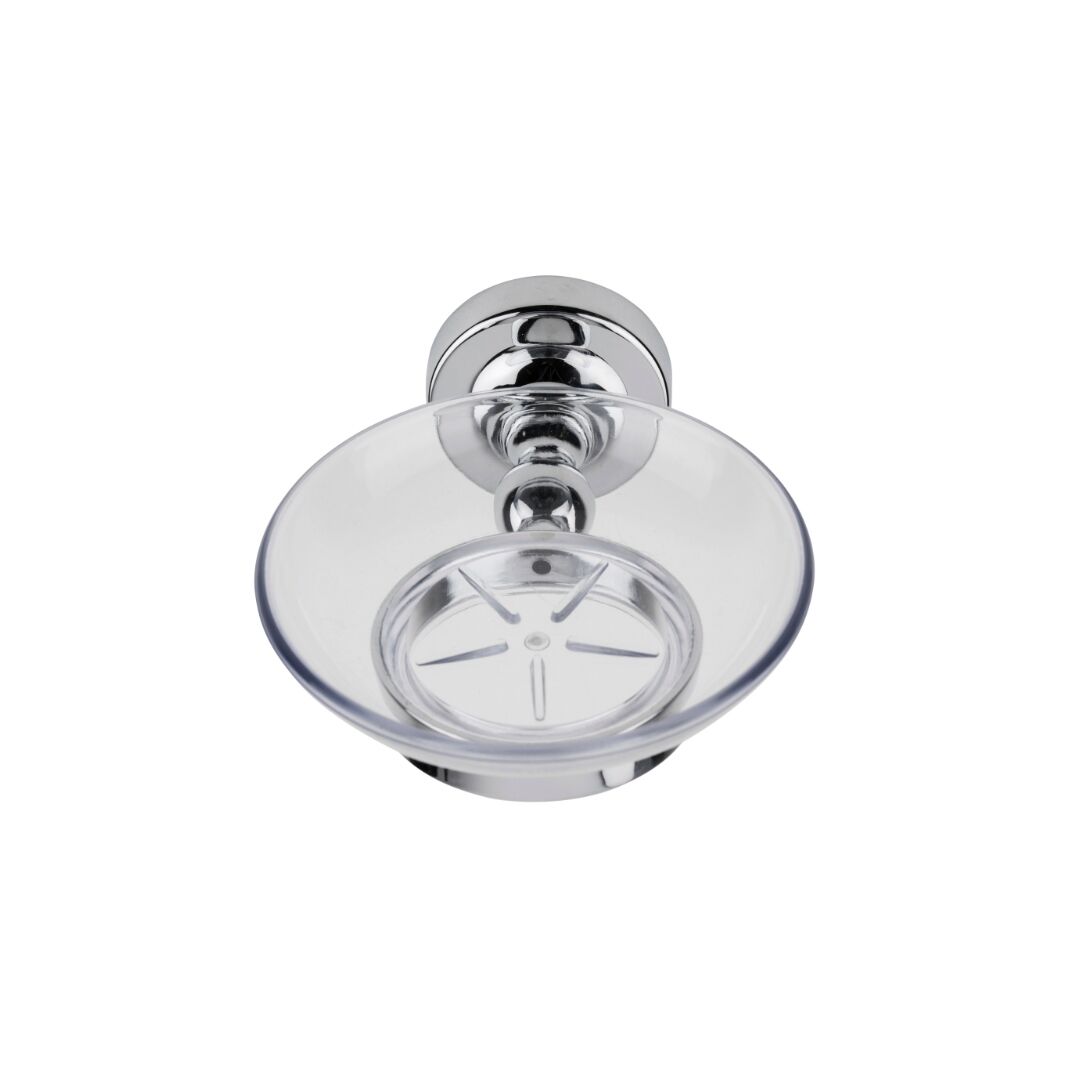 Croydex Romsey Soap Dish & Holder - Chrome