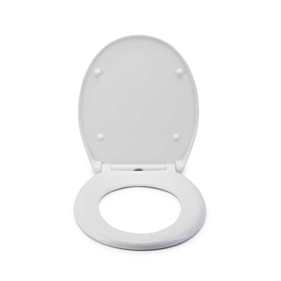 Croydex Constance Soft Close Toilet Seat - White - Image 2