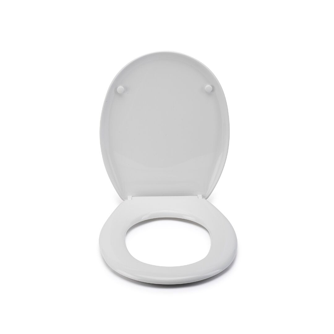 Croydex Huron Toilet Seat - White - Image 2