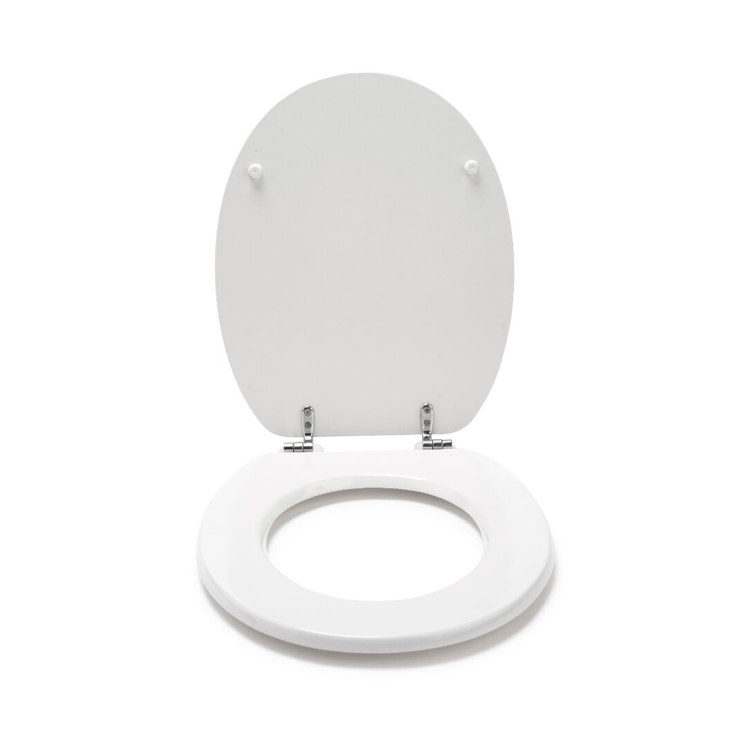 Croydex Kielder Toilet Seat - White - Image 2