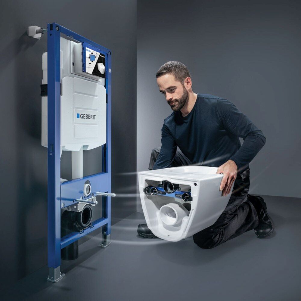 Geberit Duofix 112cm WC Frame With 12cm Sigma Cistern - Image 2