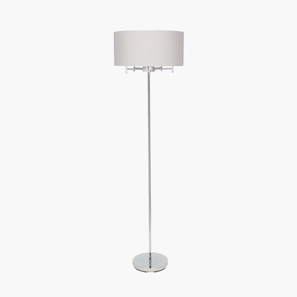 Pacific Plaza Silver 5 Light Metal Floor Lamp 32-133-C