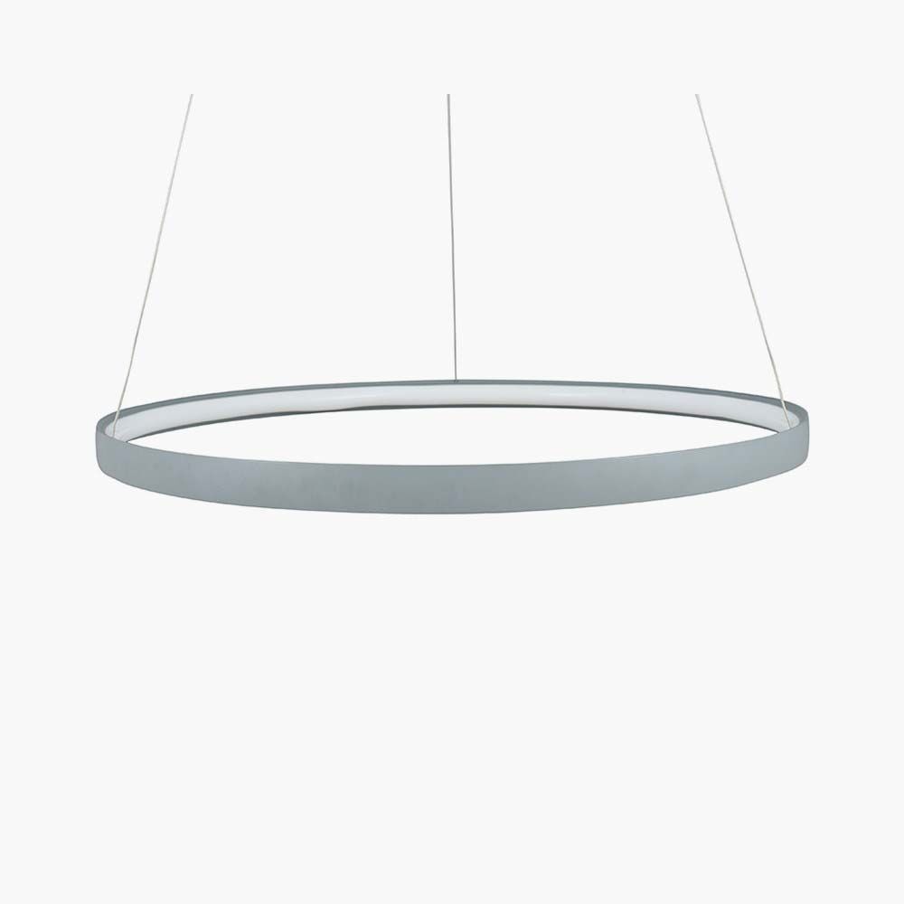 Pacific Orion Grey LED Round Pendant 35-294
