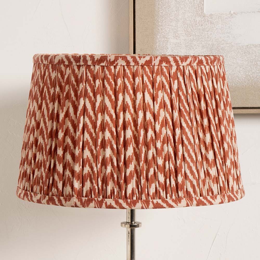 Pacific Vienna 50cm Taupe Chevron Mushroom Pleat Shade 36-054-20TA