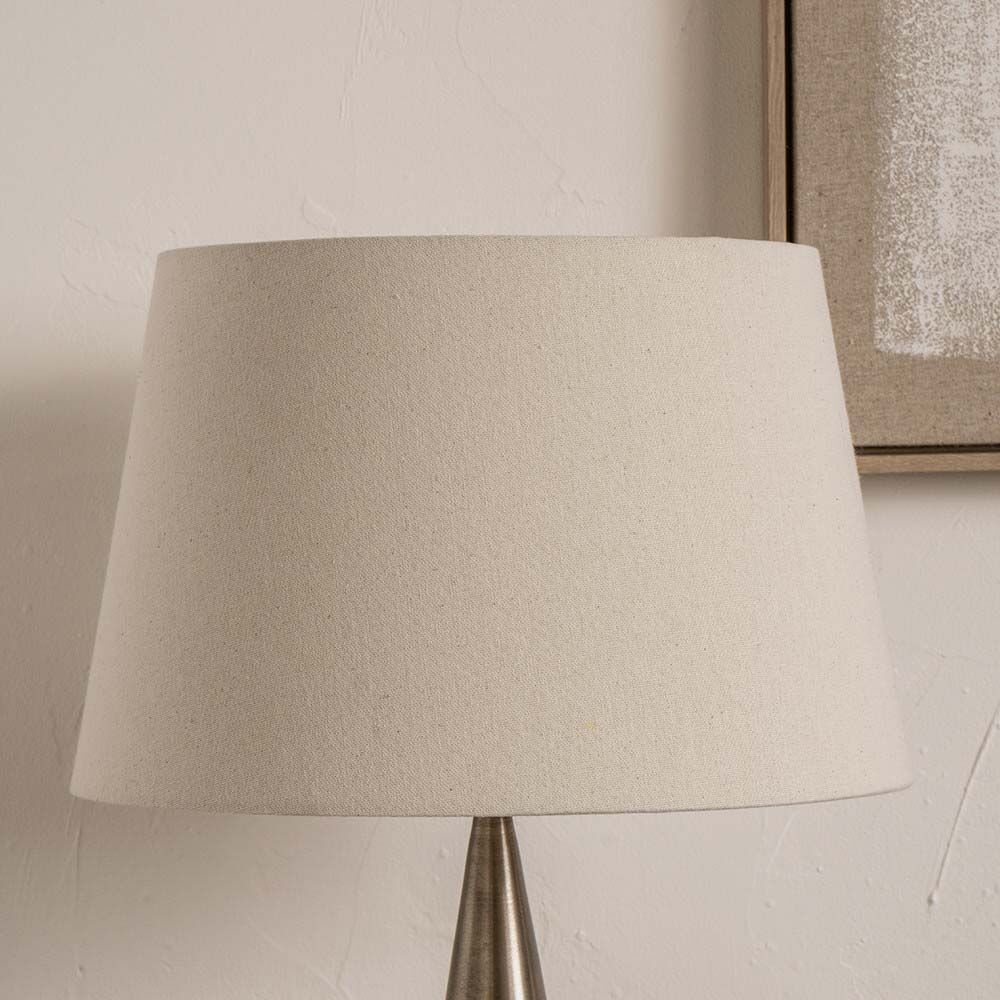 Pacific Coast 50cm Cream Calico Tapered Shade 36-257-20CR