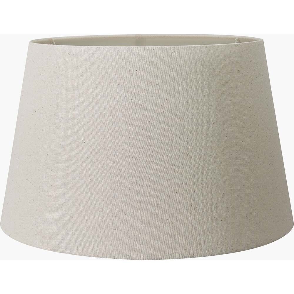 Pacific Coast 50cm Cream Calico Tapered Shade 36-257-20CR - Image 2
