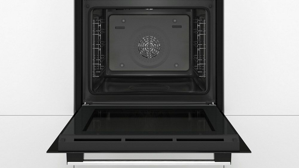 Bosch HQA574BS3B 59.4cm Built In Electric Single Oven - Stainless Steel - Image 3