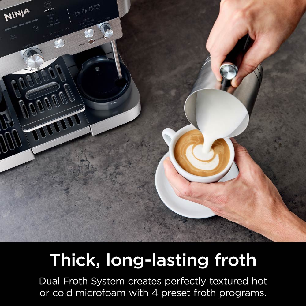 Ninja ES601UK Luxe Café Premier Espresso Coffee Machine - Image 8