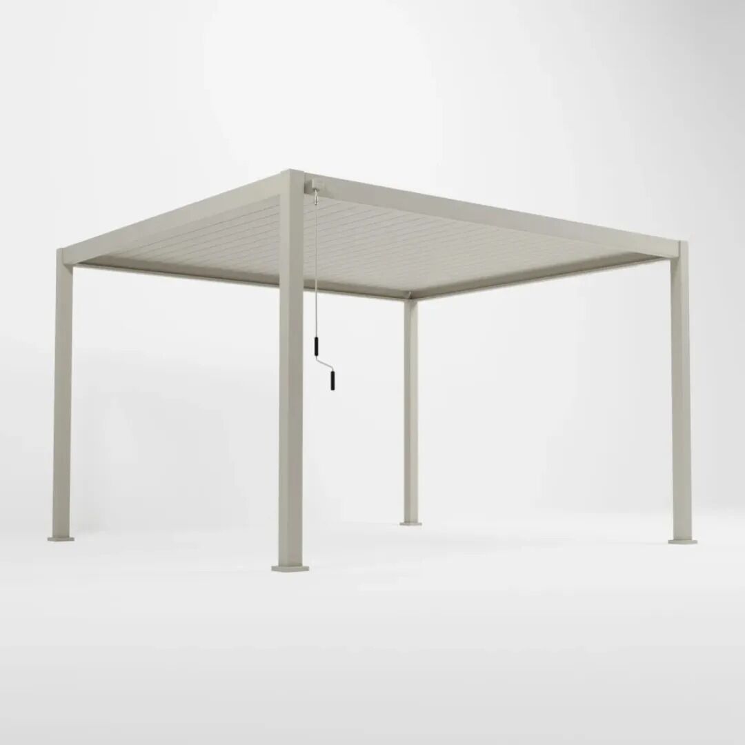 Nova <br> Titan Aluminium 3.6M x 3M Freestanding Pergola - Pebble - Image 2
