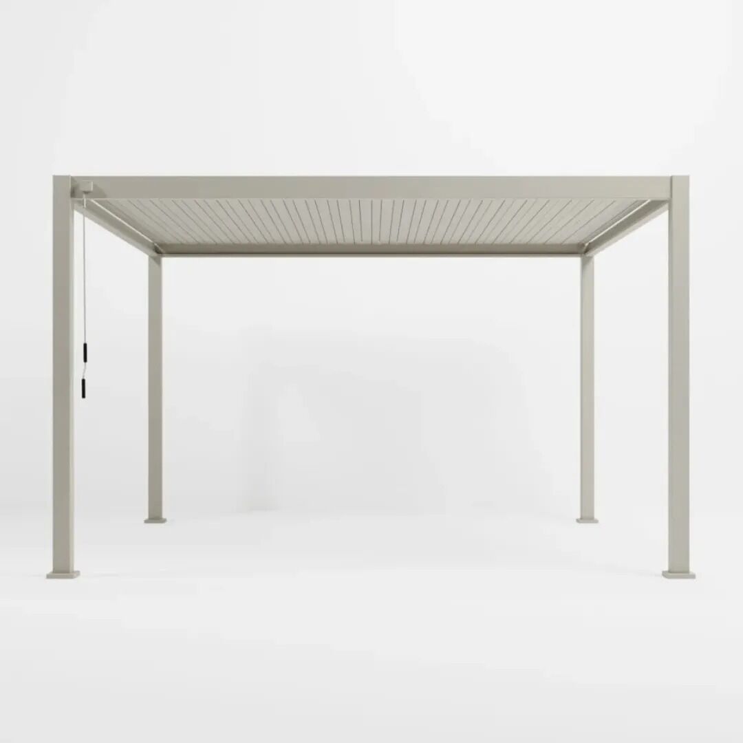 Nova <br> Titan Aluminium 4M x 3M Freestanding Pergola - Pebble - Image 2