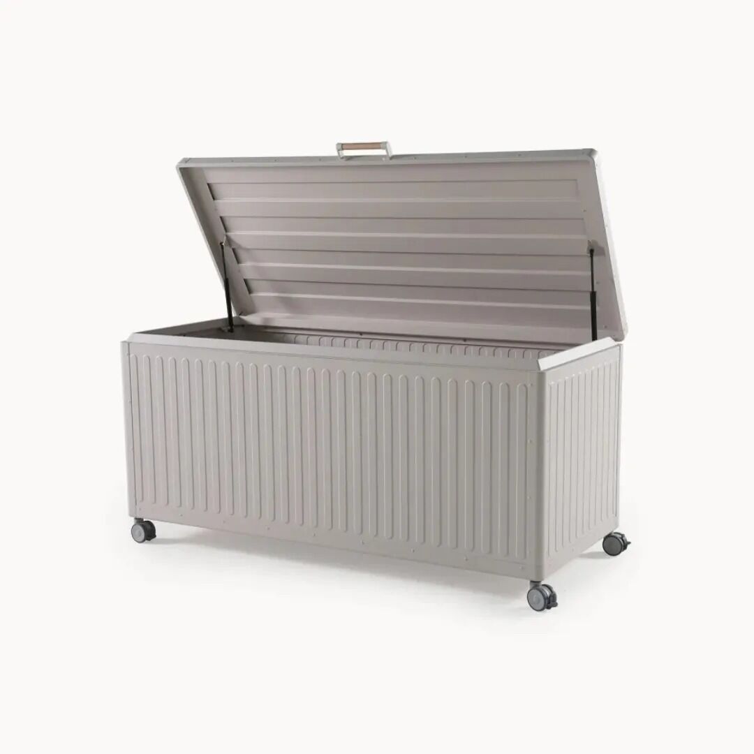 Nova <br> Proteus Large Metal Storage Box - Pebble - Image 2